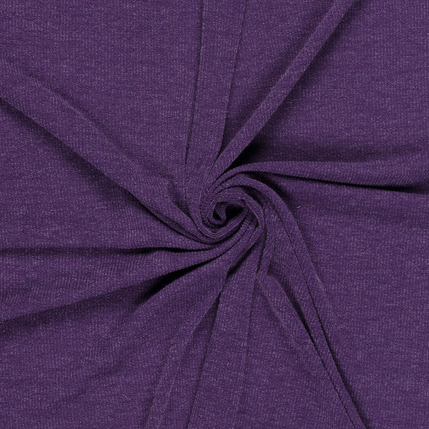 Rib Jersey fabric Magenta Lurex 