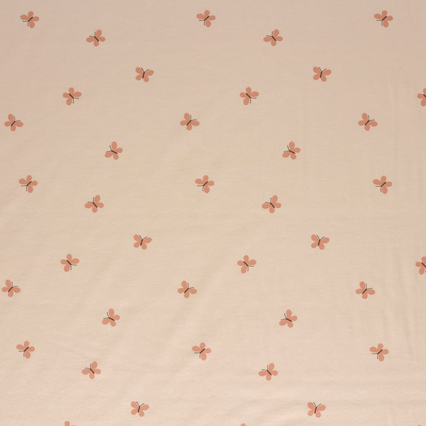 Jersey tissu Nude doux 