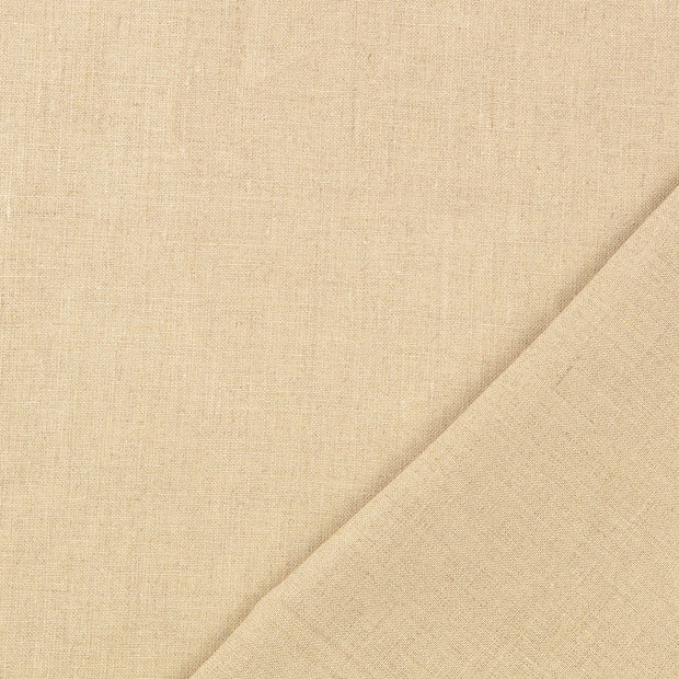 Linen fabric Unicolour pre-washed 
