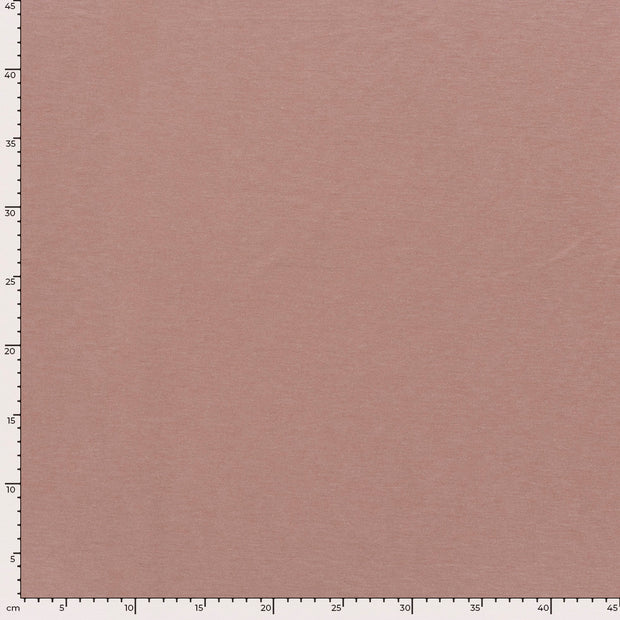 Viscose Jersey fabric Melange Redwood
