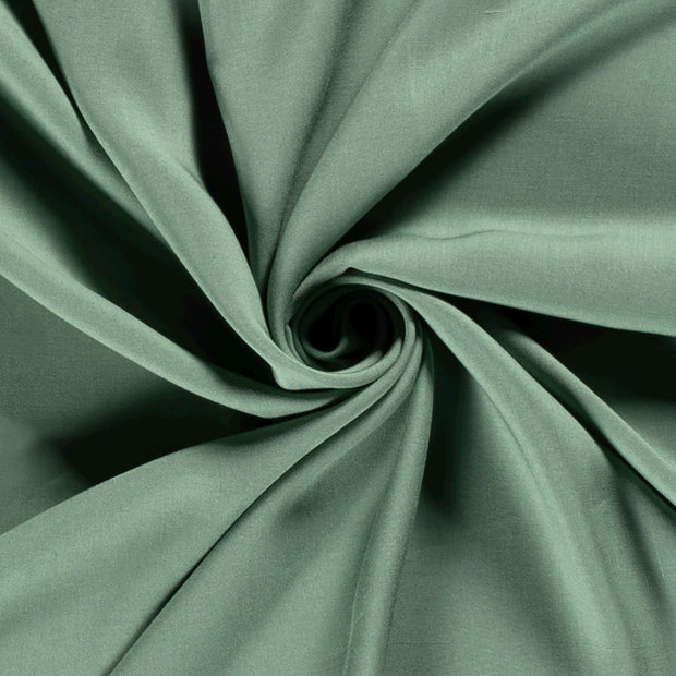 Viscose Poplin fabric Unicolour Dark Mint