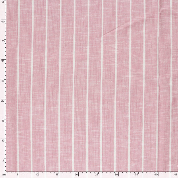  tela Rayas Rosa antiguo