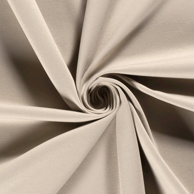 Punta di Roma fabric Unicolour Beige