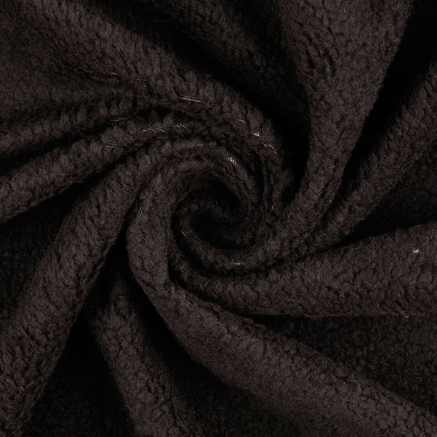 Pluche fabric Black 