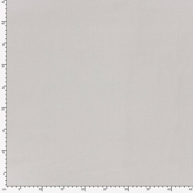 Cretonne fabric Unicolour Light Grey