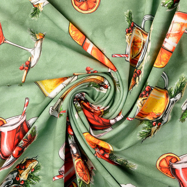  fabric Olive Green 