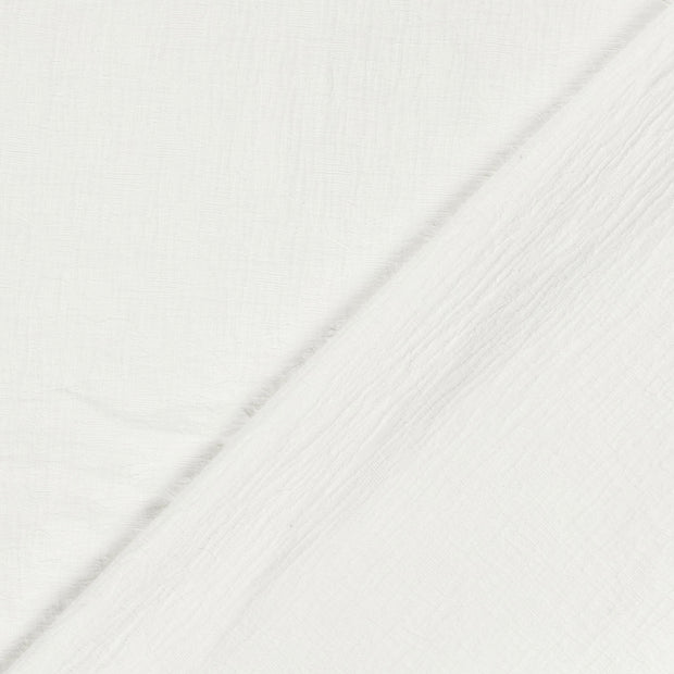 Woven Cotton Linen fabric Leaves embroidered 