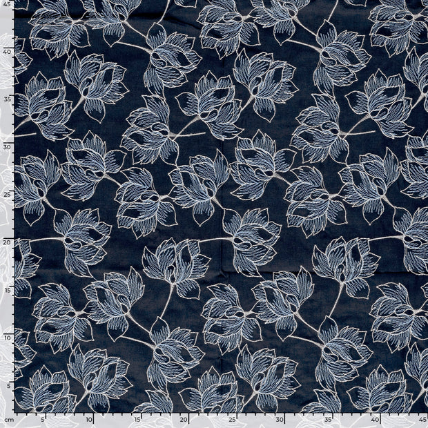  stof Bloemen Marine