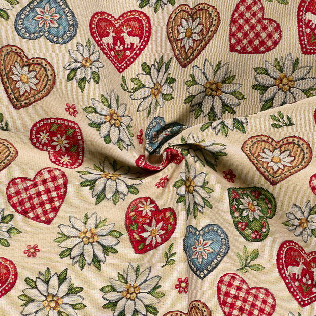 Gobeline fabrik Beige Jacquard 