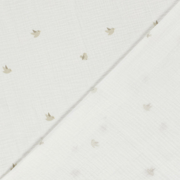 Muslin fabric Abstract printed 