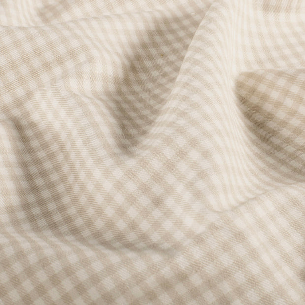 Bengaline fabric Abstract Beige