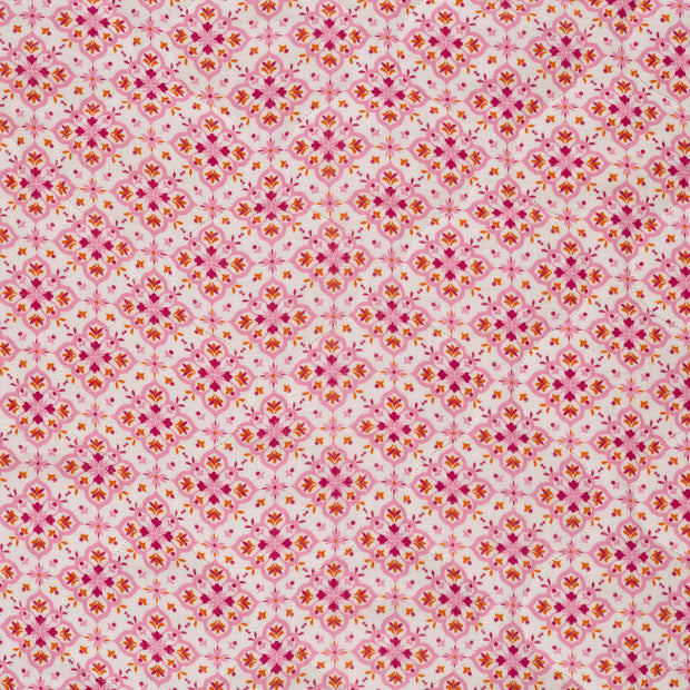 Muslin bounded fabric Fuchsia matte 