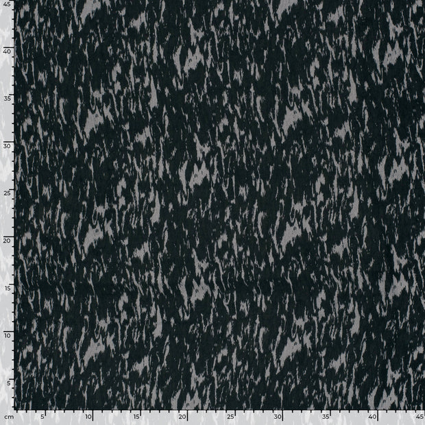 Satin Velvet fabric Abstract Dark Grey