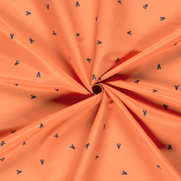 Swimshort water repellent recycled fabric Coral digital printed 
