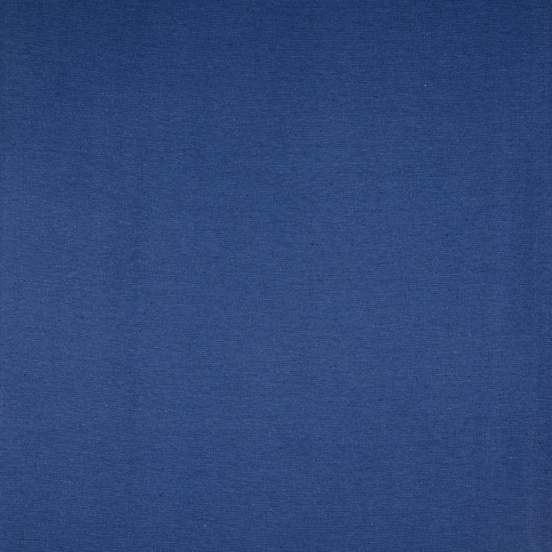 Heavy Knit fabric Unicolour Indigo