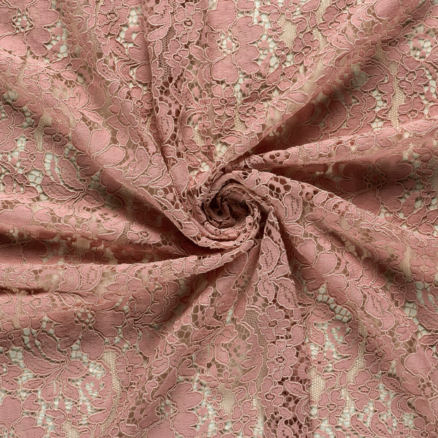 Lace fabric Old Pink 