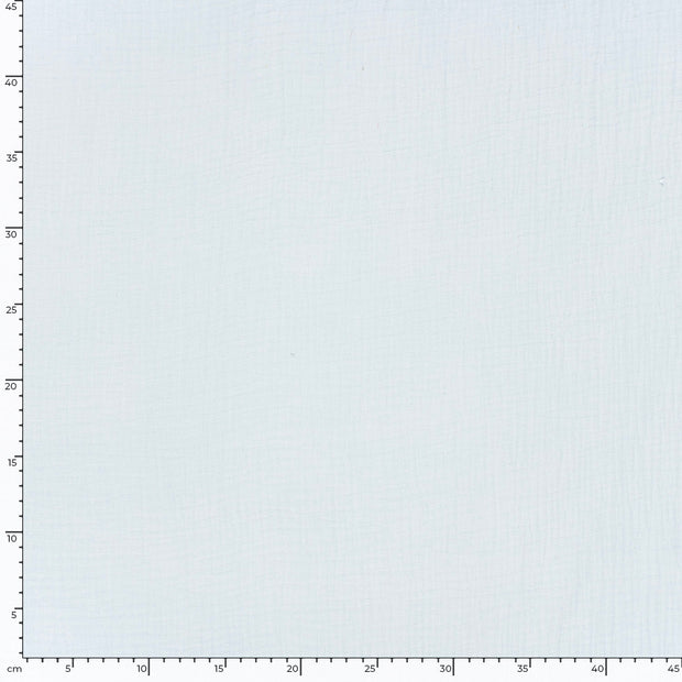 Musselin fabrik Uni Babyblau