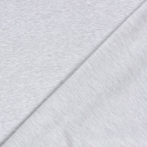 French Terry stof Melange brushed 