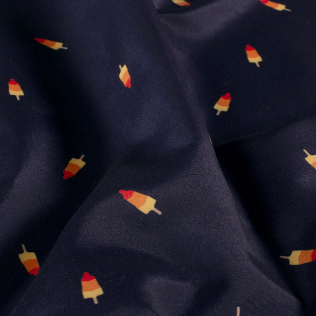 Swimshort water repellent recycled fabric Icecream Navy