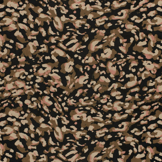 Punta di Roma fabric Black matte 