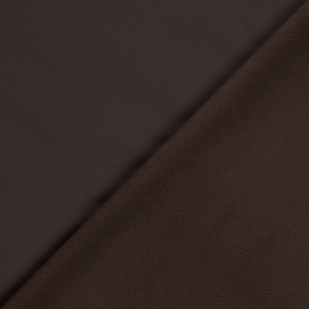 Softshell fabric Unicolour backed 