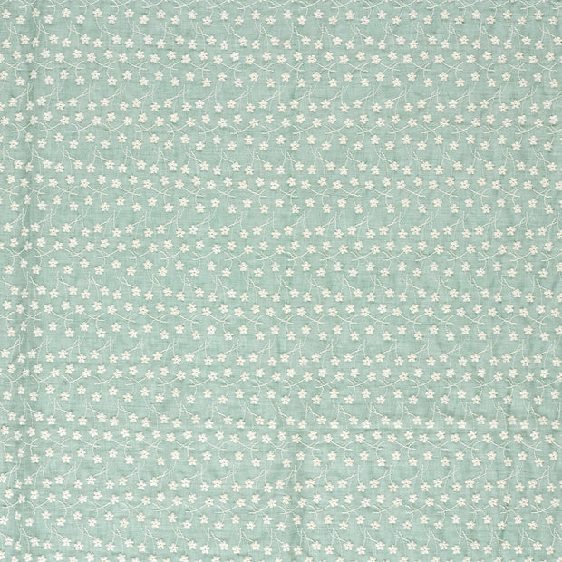 Lace fabric Dark Mint 