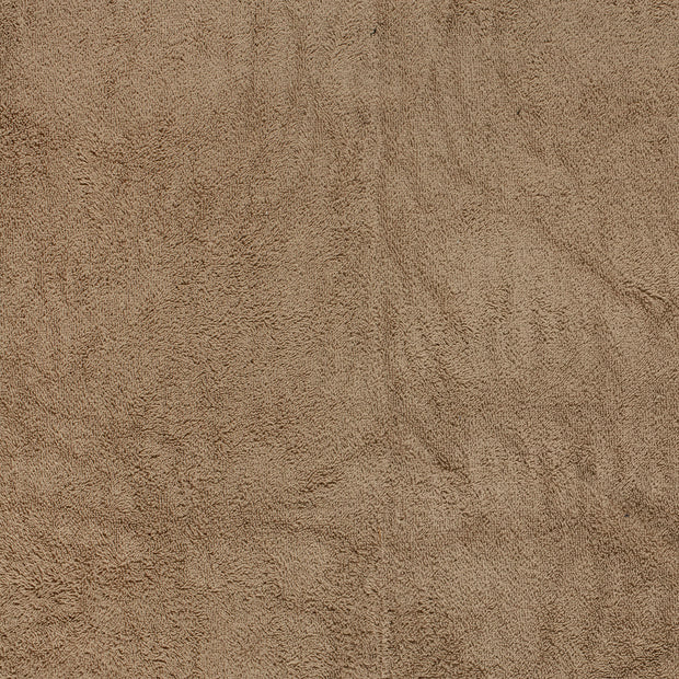 Terry Towelling fabric Camel matte 