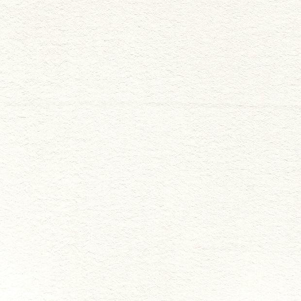 Terry Towelling fabric Off White matte 