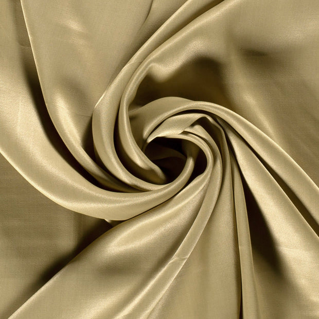 Viscose Satin fabric Unicolour Olive Green