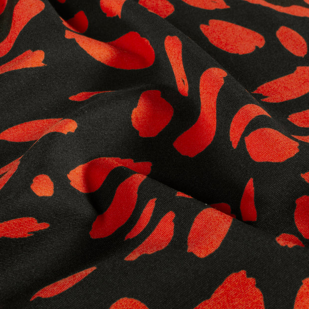 Punta di Roma fabric Abstract Orange