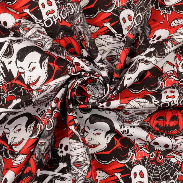  fabric Red printed 