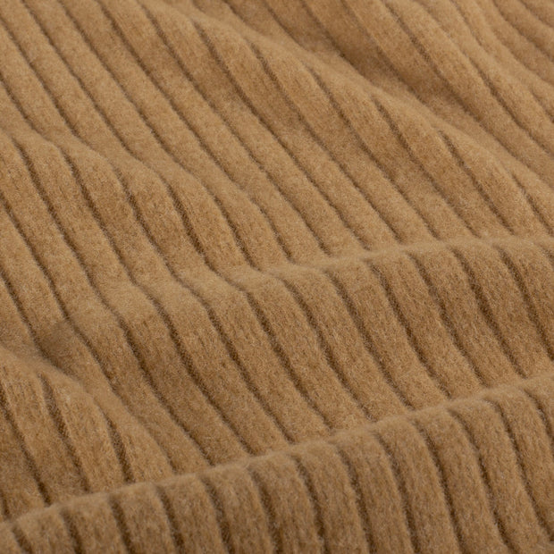 Poly Viscose Jersey fabric Unicolour Camel