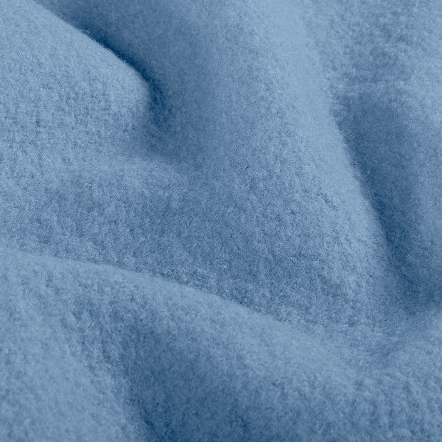 Wool Boucle fabric Unicolour Baby Blue