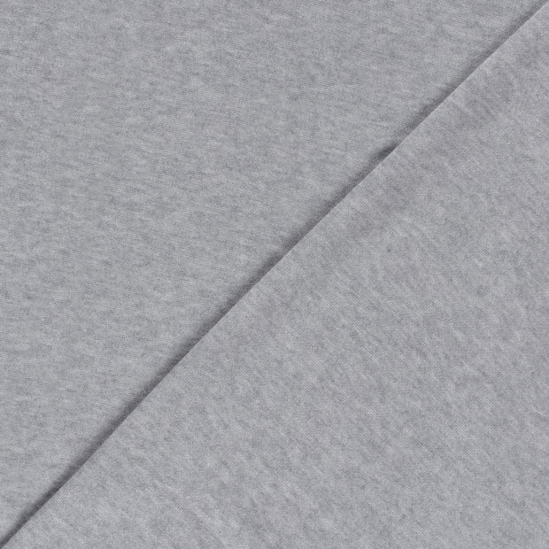 Heavy Knit fabric Melange brushed 