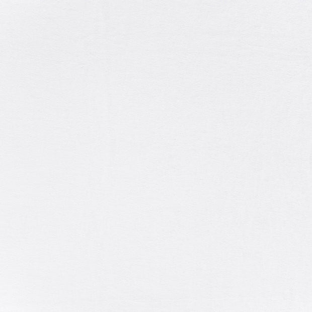 Stretch terry fabric Optical White matte 