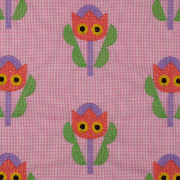 Baumwolle Popeline fabrik Blumen Rosa