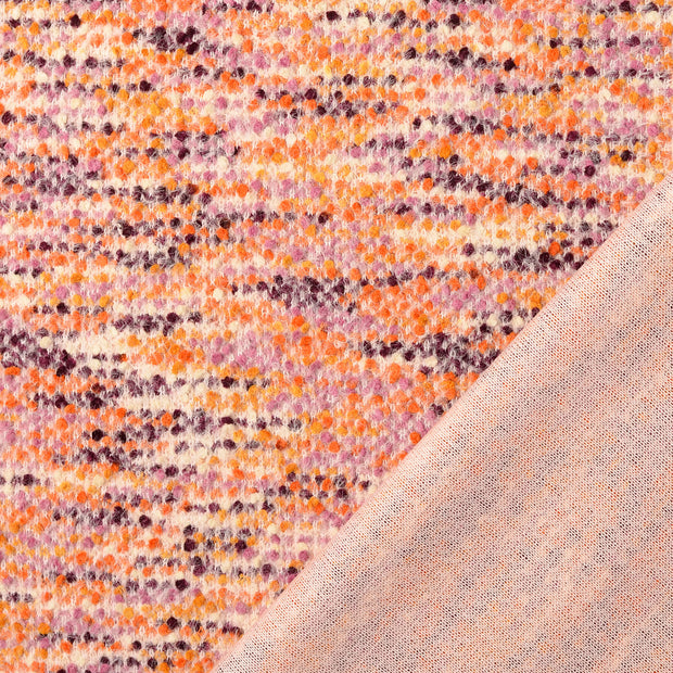 Knitted fabric Multicolor yarn dyed 