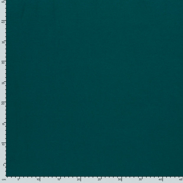 Heavy Knit fabric Unicolour Petrol