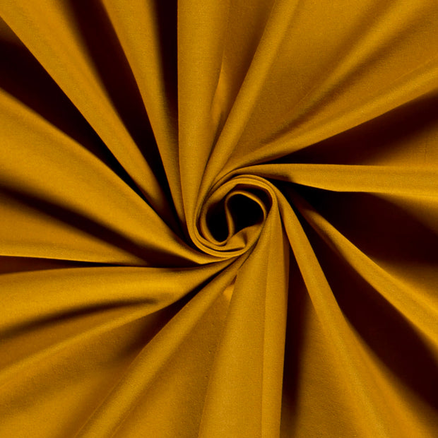 Jersey fabric Unicolour Oker