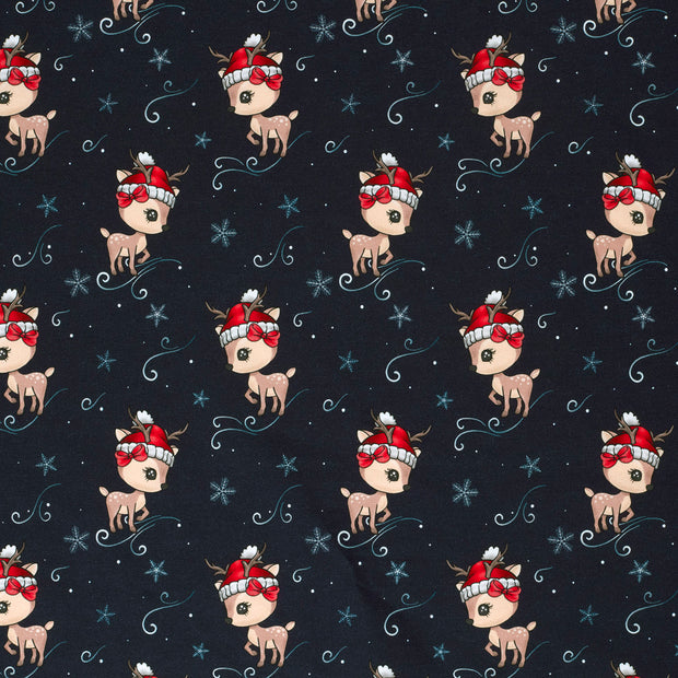 French Terry fabric Navy 
