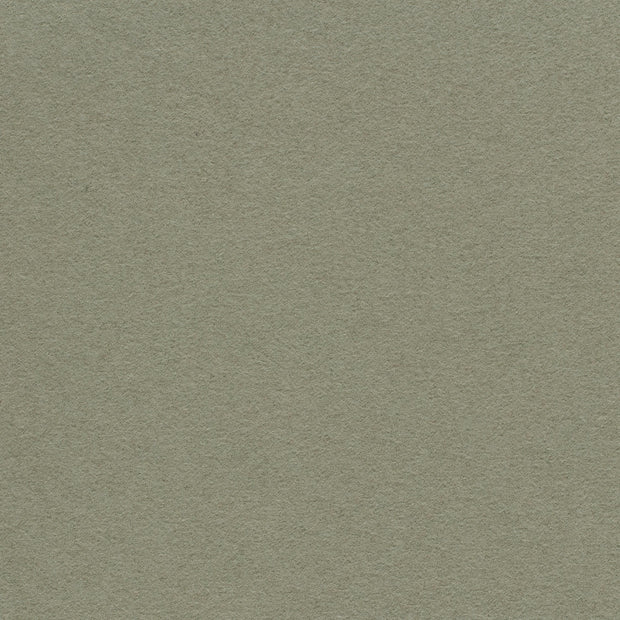 Wool Boucle fabric Olive Green matte 