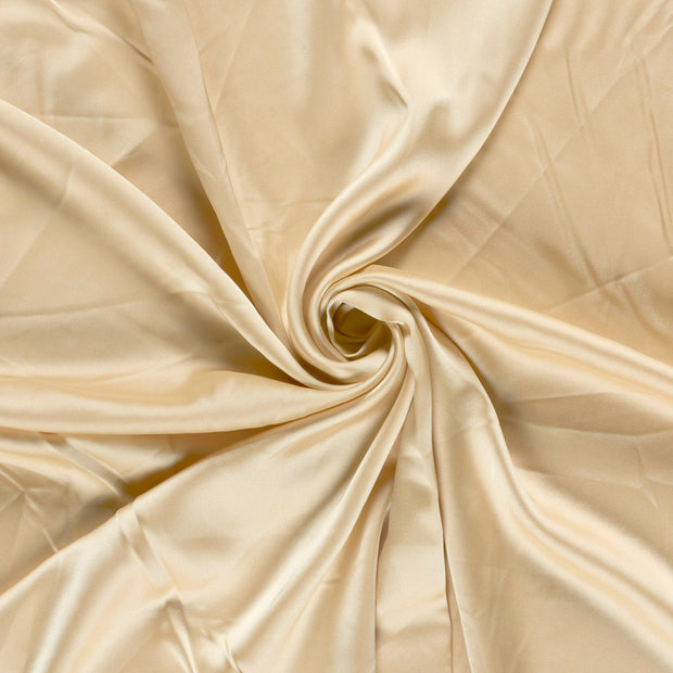 Satijn stof Beige 