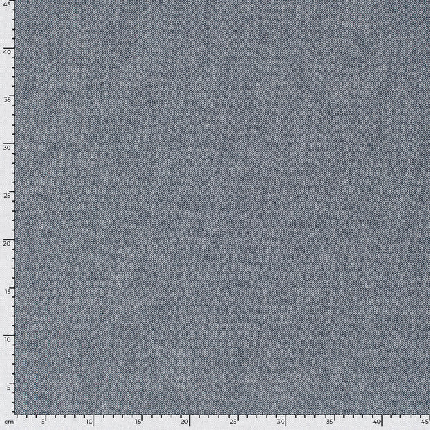 Chambré fabric Herringbone Navy