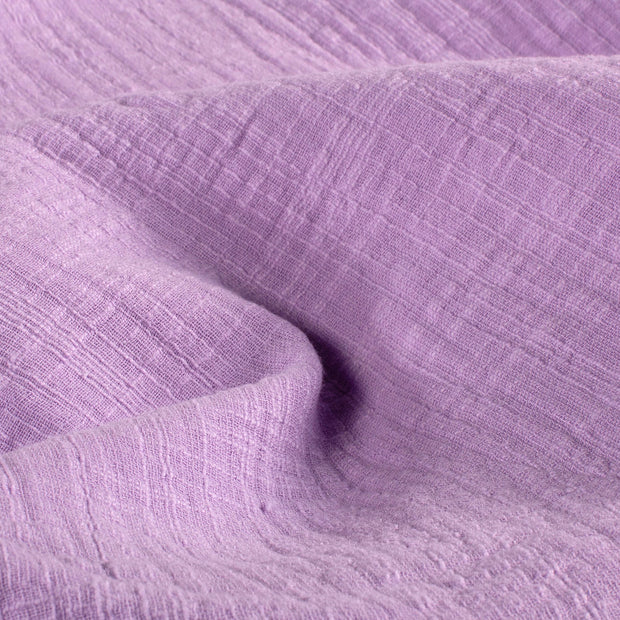 Muslin fabric Unicolour Lila