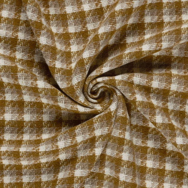 Jacquard fabric Oker brushed 