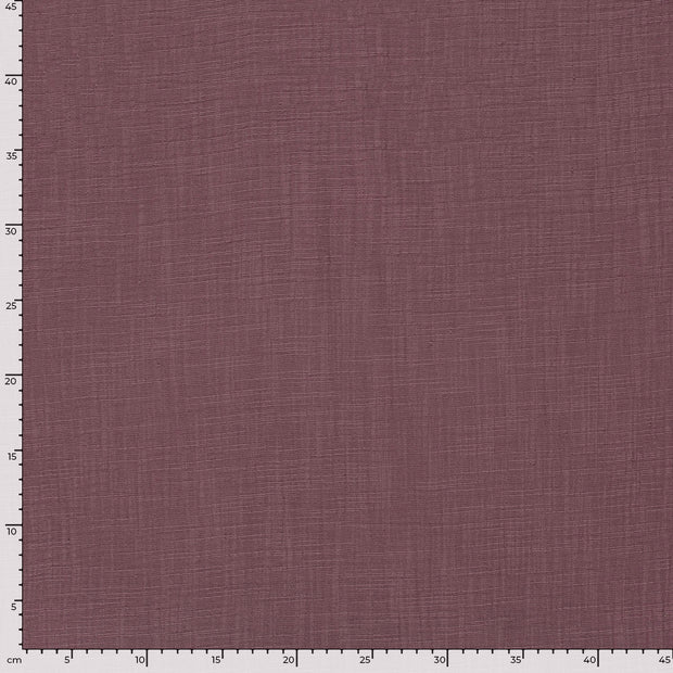 Muslin fabric Unicolour Mauve