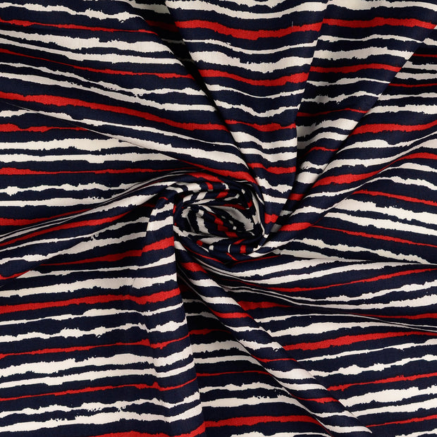  fabric Navy printed 