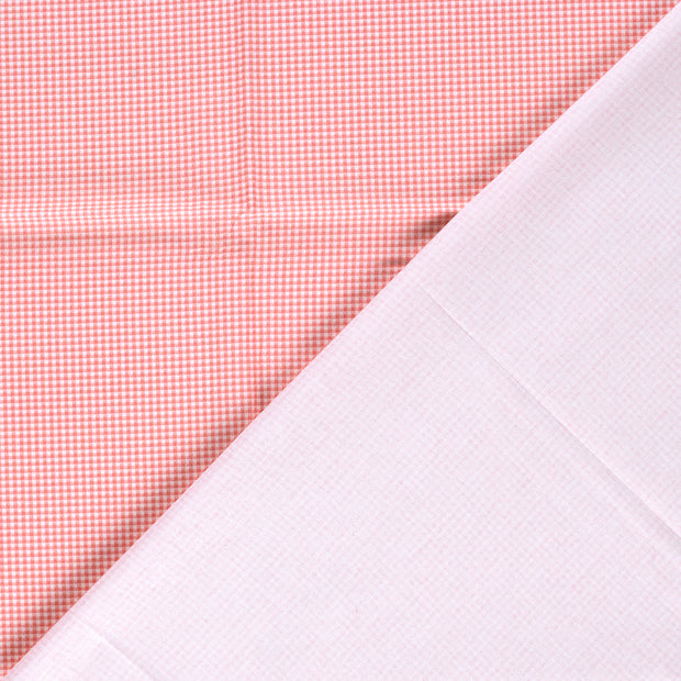 Cretonne fabric Checks digital printed 