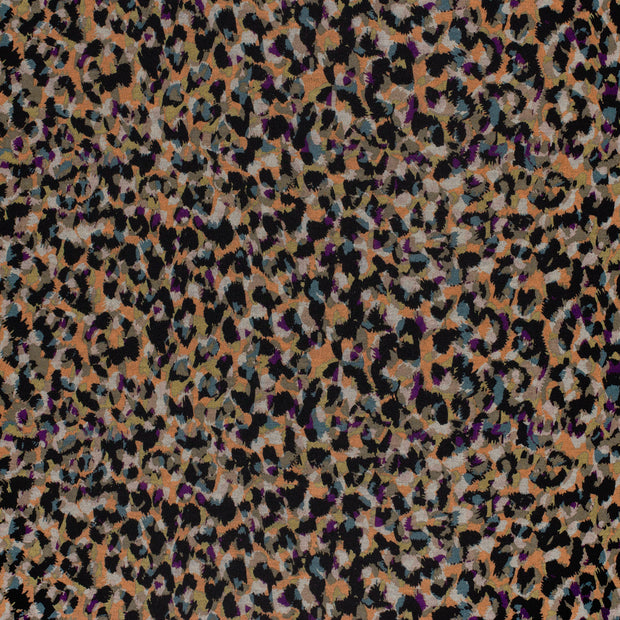 Poly Viscose Jersey fabric Camel matte 