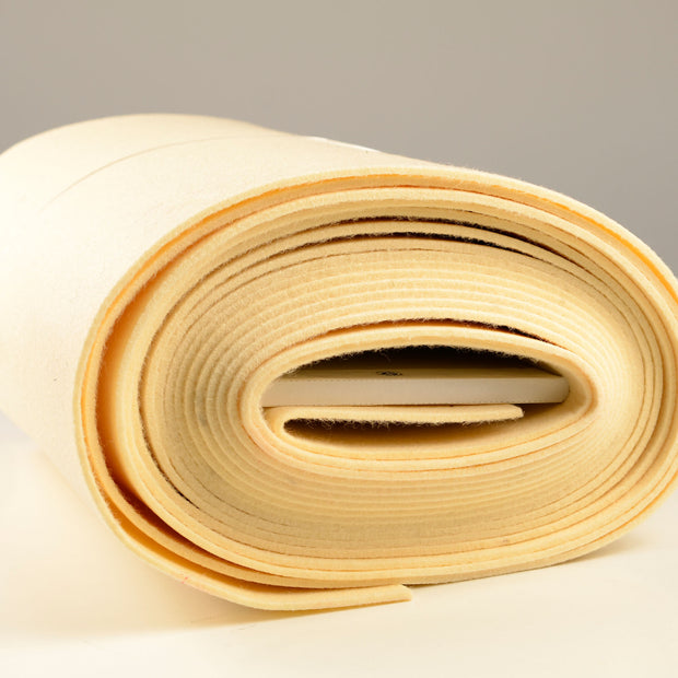 Felt fabric Beige 